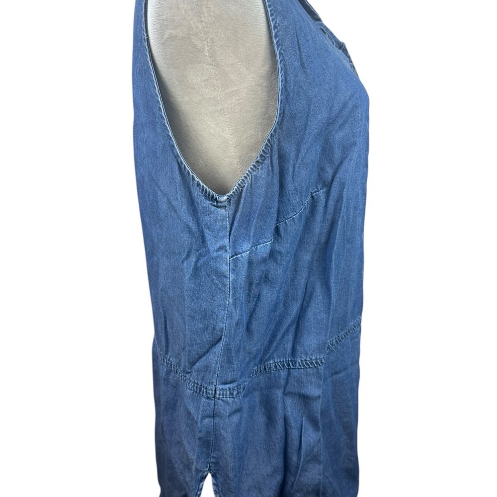 Jones New York Sleeveless Denim Tunic Top size 1X - Picture 5 of 8